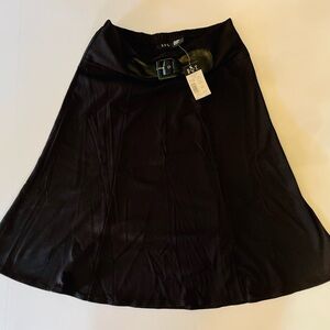 Black Skirt with Belt by